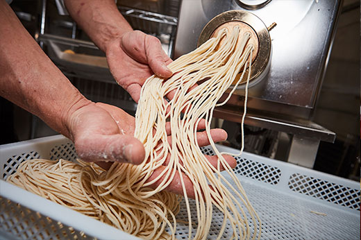 Chef Jimmy Perides homemade pasta