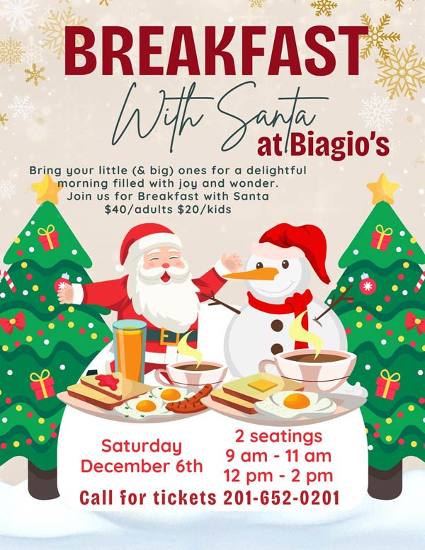 santa breakfast