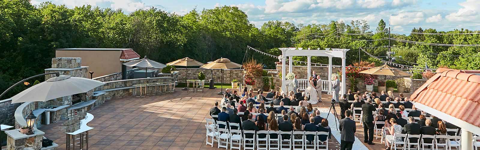 Wedding Venue with rooftop in paramus bergen county new jersey, nj